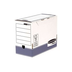Fellowes Bankers Box Scatola per cartelle definitive 150 mm A4 - Assemblaggio rapido automatico - Certificazione FSC in cartone 