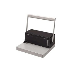 Fellowes Metal 100 Encuadernadora Manual A4 de Espiral Metalico - Perfora hasta 20 Hojas - Encuaderna hasta 450 Hojas