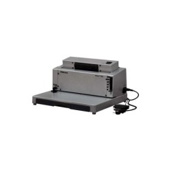 Fellowes Metal E 200R Encuadernadora Electrica de Espiral A4 - Perfora hasta 20 Hojas - Encuaderna hasta 450 Hojas