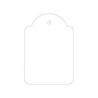 Apli Etiquetas Colgantes Blancas 45 x 65mm 400 U.