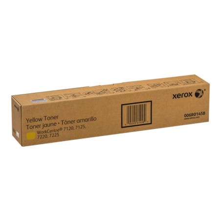 Cartuccia toner giallo originale Xerox WorkCentre 7120/7125/7220/7225 - 006R01458