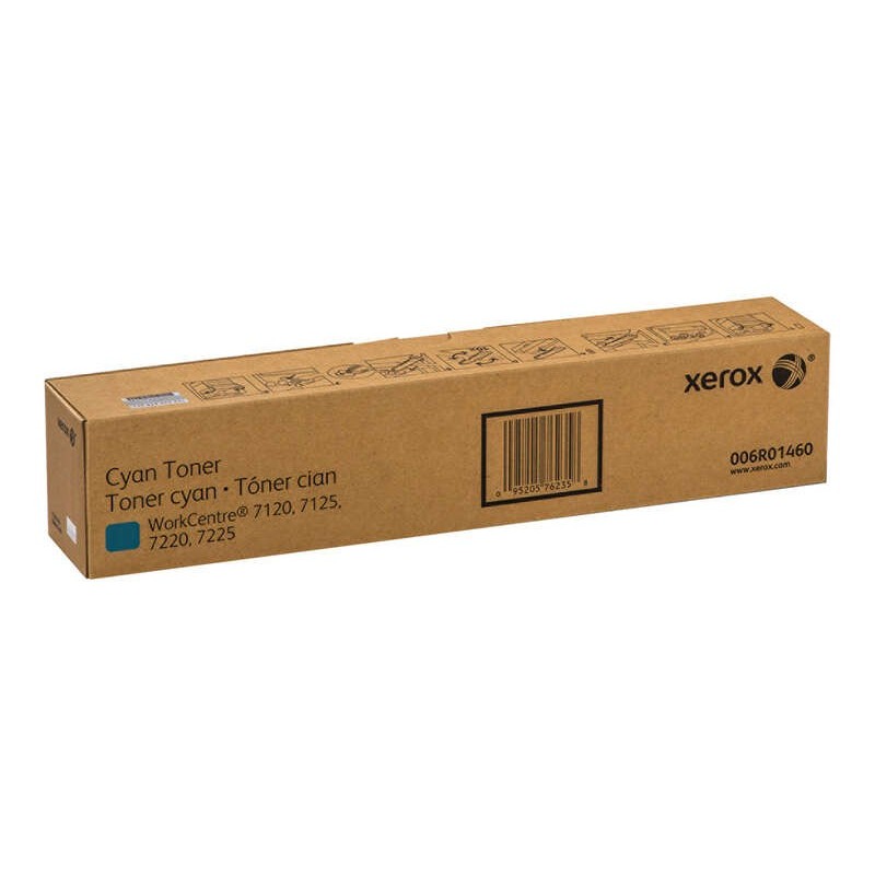 Xerox WorkCentre 7120/7125/7220/7225 Cyan Cartucho de Toner Original - 006R01460 Xerox WorkCentre 7120/7125/7220/7225 Cyan Cartucho de Toner Original - 006R01460