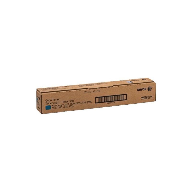 Cartuccia toner ciano originale Xerox WorkCentre 7525/7535/7545/7830 - 006R01516 Cartuccia toner ciano originale Xerox WorkCentre 7525/7535/7545/7830 - 006R01516