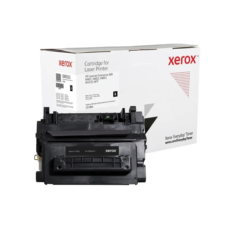 Xerox Everyday HP CE390A Negro Cartucho de Toner Generico - Reemplaza 90A Xerox Everyday HP CE390A Negro Cartucho de Toner Generico - Reemplaza 90A