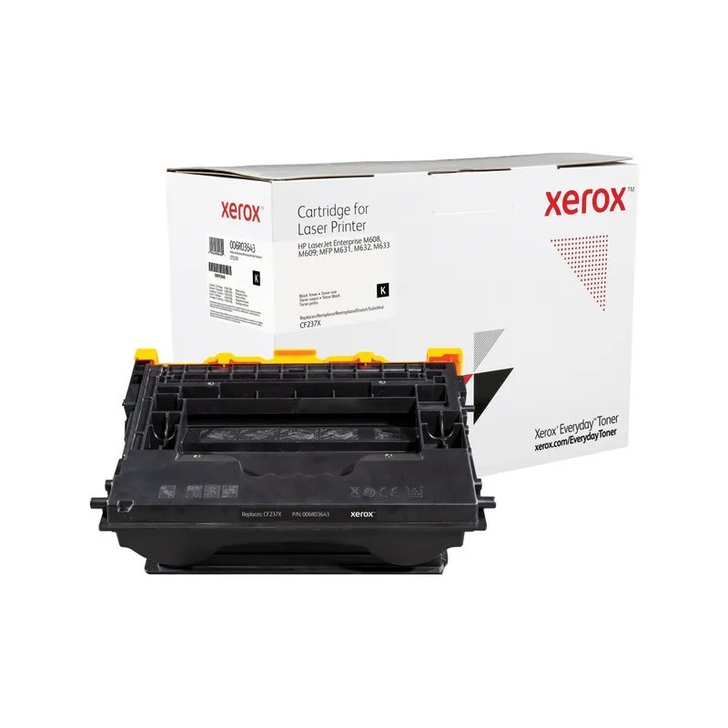 Xerox Everyday HP CF237X Negro Cartucho de Toner Generico - Reemplaza 37X Xerox Everyday HP CF237X Negro Cartucho de Toner Generico - Reemplaza 37X