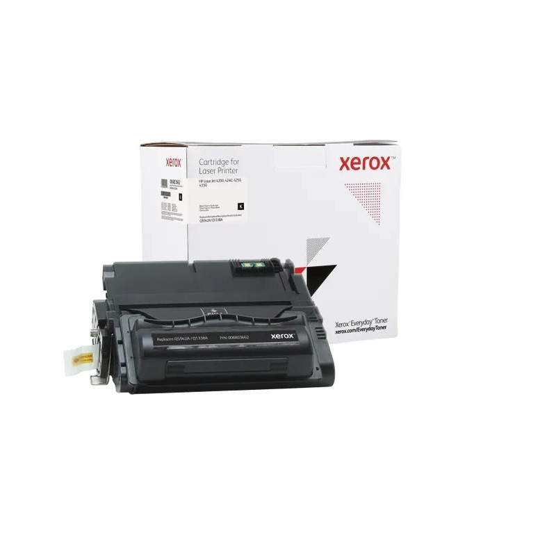Xerox Everyday HP Q5942A/Q1338A Negro Cartucho de Toner Generico - Reemplaza 42A/38A Xerox Everyday HP Q5942A/Q1338A Negro Cartucho de Toner Generico - Reemplaza 42A/38A
