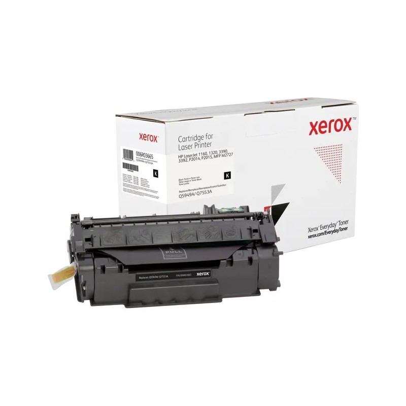 Xerox Everyday HP Q7553A/Q5949A Negro Cartucho de Toner Generico - Reemplaza 53A/49A Xerox Everyday HP Q7553A/Q5949A Negro Cartucho de Toner Generico - Reemplaza 53A/49A