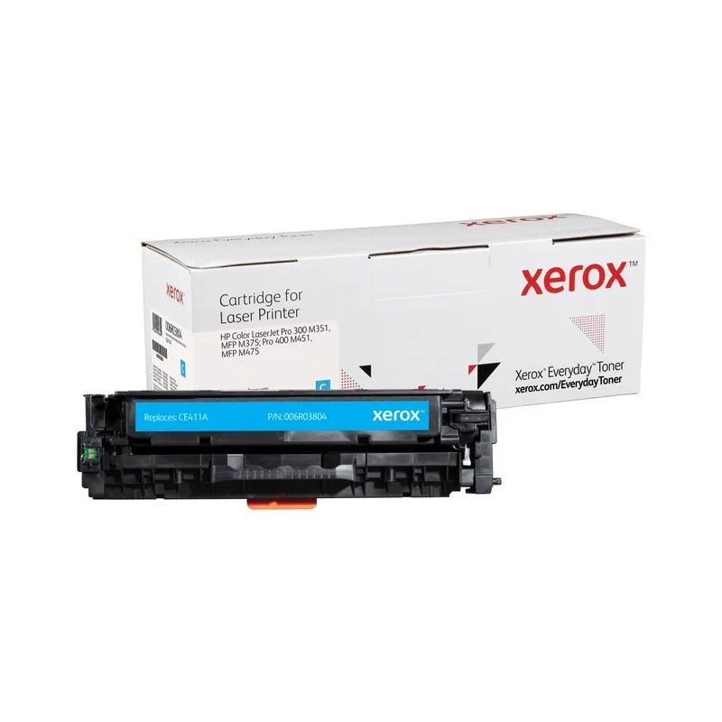 Xerox Everyday HP CE411A Cyan Cartucho de Toner Generico - Reemplaza 305A Xerox Everyday HP CE411A Cyan Cartucho de Toner Generico - Reemplaza 305A
