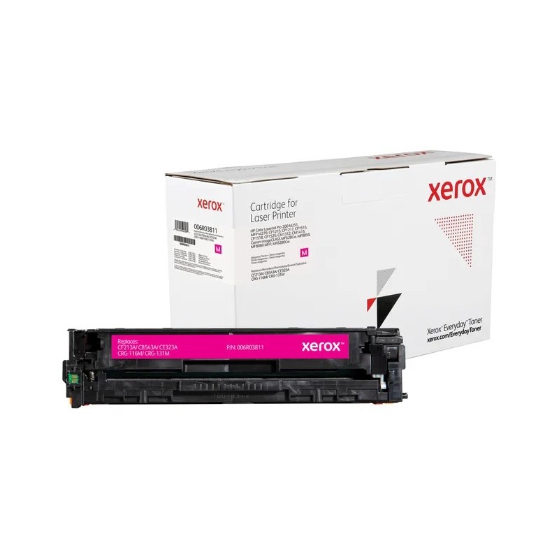 Xerox Everyday HP CB543A/CE323A/CF213A Magenta Cartucho de Toner Generico - Reemplaza 125A/128A/131A Xerox Everyday HP CB543A/CE323A/CF213A Magenta Cartucho de Toner Generico - Reemplaza 125A/128A/131A