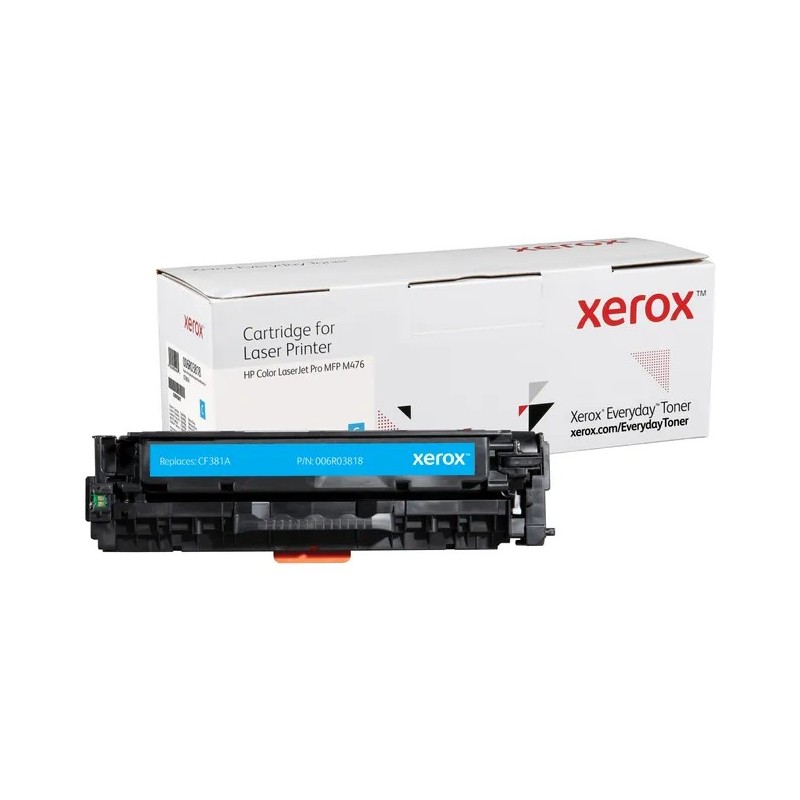 Xerox Everyday HP CF381A Cyan Cartucho de Toner Generico - Reemplaza 312A Xerox Everyday HP CF381A Cyan Cartucho de Toner Generico - Reemplaza 312A