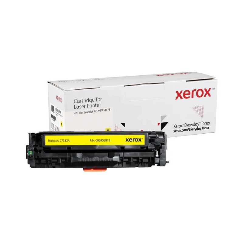Xerox Everyday HP CF382A Amarillo Cartucho de Toner Generico - Reemplaza 312A Xerox Everyday HP CF382A Amarillo Cartucho de Toner Generico - Reemplaza 312A