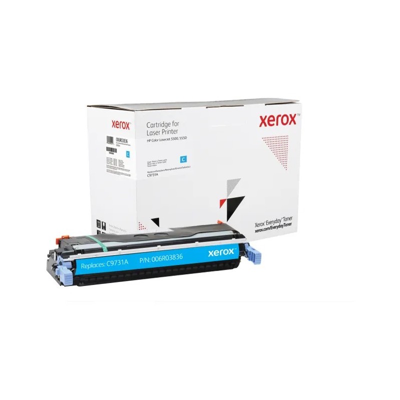 Xerox Everyday HP C9731A Cyan Cartucho de Toner Generico - Reemplaza 645A Xerox Everyday HP C9731A Cyan Cartucho de Toner Generico - Reemplaza 645A
