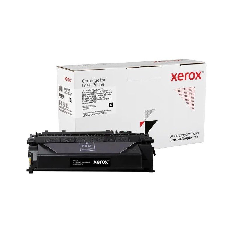 Cartuccia toner generica nera Xerox Everyday HP CE505X - sostituisce 05X Cartuccia toner generica nera Xerox Everyday HP CE505X - sostituisce 05X