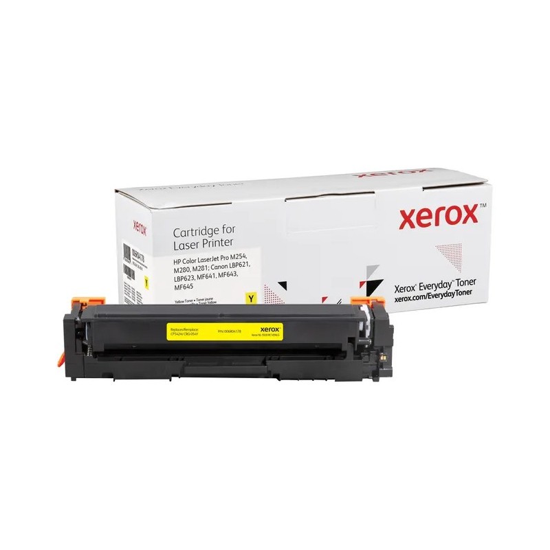 Xerox Everyday HP CF542A Amarillo Cartucho de Toner Generico - Reemplazo 203A Xerox Everyday HP CF542A Amarillo Cartucho de Toner Generico - Reemplazo 203A