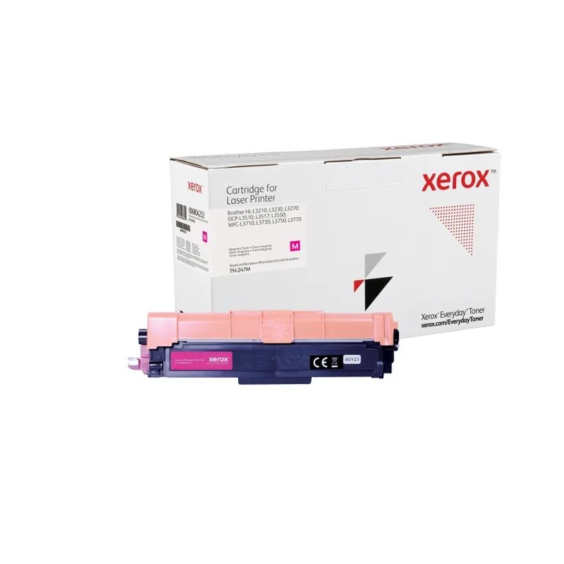 Xerox Everyday Brother TN247/TN243 Magenta Cartucho de Toner Generico - Reemplaza TN247M/TN243M Xerox Everyday Brother TN247/TN243 Magenta Cartucho de Toner Generico - Reemplaza TN247M/TN243M