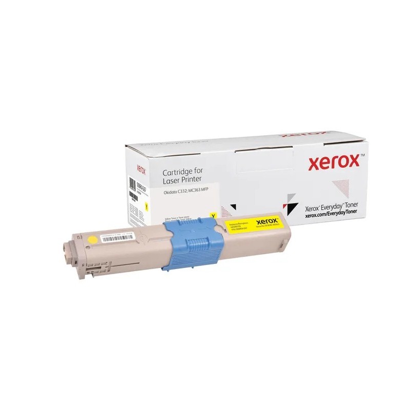 Xerox Everyday OKI C332DN/MC363DN/MD363DN Amarillo Cartucho de Toner Generico - Reemplaza 46508709/46508713 Xerox Everyday OKI C332DN/MC363DN/MD363DN Amarillo Cartucho de Toner Generico - Reemplaza 46508709/46508713