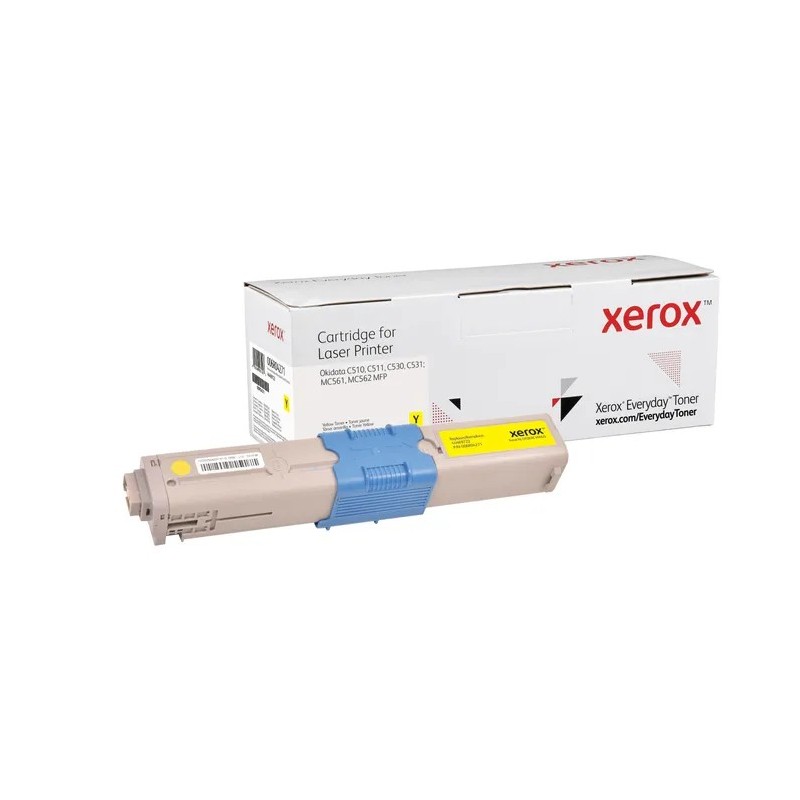 Xerox Everyday OKI C510/C530/MC561/MC562 Amarillo Cartucho de Toner Generico - Reemplaza 44469722 Xerox Everyday OKI C510/C530/MC561/MC562 Amarillo Cartucho de Toner Generico - Reemplaza 44469722