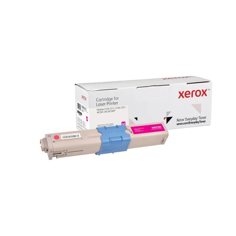 Xerox Everyday OKI C510/C530/MC561/MC562 Magenta Cartucho de Toner Generico - Reemplaza 44469723 Xerox Everyday OKI C510/C530/MC561/MC562 Magenta Cartucho de Toner Generico - Reemplaza 44469723