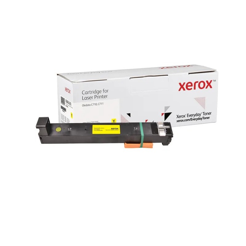 Xerox Everyday OKI C710/C711 Amarillo Cartucho de Toner Generico - Reemplaza 44318605 Xerox Everyday OKI C710/C711 Amarillo Cartucho de Toner Generico - Reemplaza 44318605