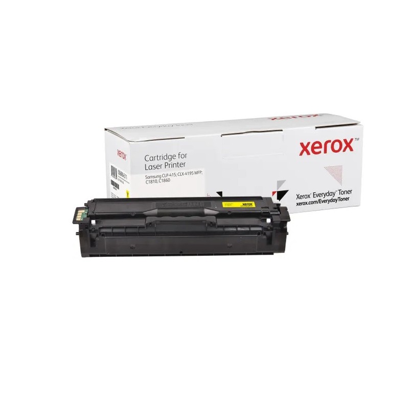 Xerox Everyday Samsung CLP415/CLX4195 Amarillo Cartucho de Toner Generico - Reemplaza CLT-Y504S/SU502A Xerox Everyday Samsung CLP415/CLX4195 Amarillo Cartucho de Toner Generico - Reemplaza CLT-Y504S/SU502A