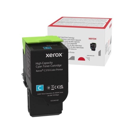 Cartuccia toner originale ciano Xerox C310/C315 - 006R04365