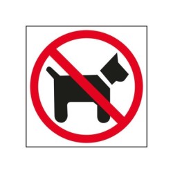 Apli Etichetta Segnaletica Divieto Cani 1 U.