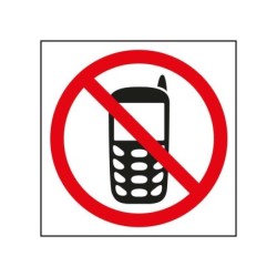 Etichetta Apli Segnaletica Divieto Telefono 1 Unità.