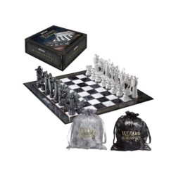 The Noble Collection Harry Potter Magic Chess Game - Pezzi tra 5 e 11 cm - Tabellone 47x47 cm