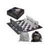 The Noble Collection Harry Potter Juego de Ajedrez Magico - Piezas de entre 5 y 11cm - Tablero de 47x47cm
