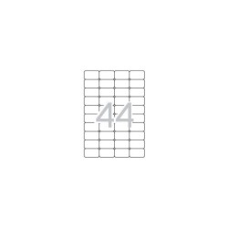 Apli Etiquetas Translucidas Resistentes Intemperie 48.5 x 25.4mm 20 Hojas