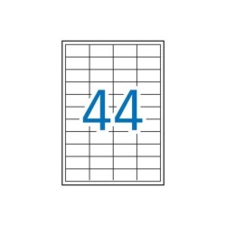 Apli Etiquetas Permanentes Blancas 48.5 x 25.4 mm - 100 Hojas