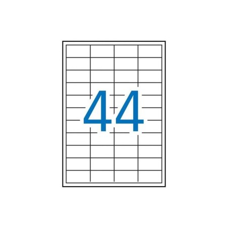 Apli Etiquetas Permanentes Blancas 48.5 x 25.4 mm - 100 Hojas