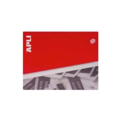Apli Pack de 100 Sobres Porta Documentos 240 x 140 x 20 mm - Adhesivo en el Dorso - Texto en 3 Idiomas