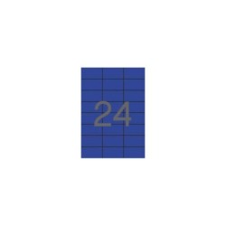 Etichette blu permanenti Apli 70,0 x 37,0 mm 20 fogli