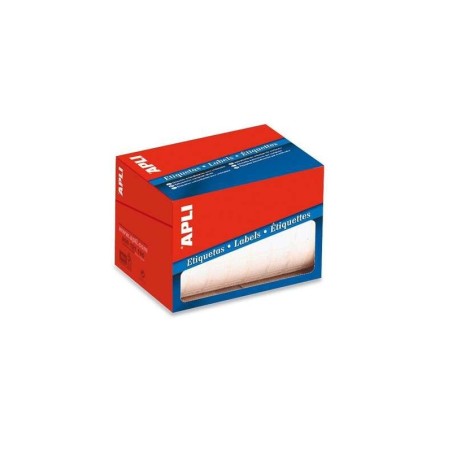 Rotolo Apli da 2000 Etichette Permanenti 19x40mm - Colore Bianco
