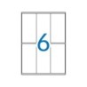 Etichette A5 bianche Apli 49,0 x 100,0 mm 15 fogli