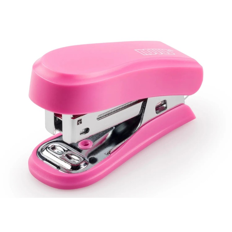 Novus Mini Cucitrice compatta - Fino a 12 fogli - Pinzatura chiusa e aperta - Include 320 punti metallici - Colore rosa Novus Mini Cucitrice compatta - Fino a 12 fogli - Pinzatura chiusa e aperta - Include 320 punti metallici - Colore rosa