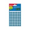 Apli Etiquetas Minibolsa Azules Ø 8.0mm 3 Hojas