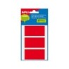Apli Etiquetas Minibolsa Rojas 34.0 x 67.0mm 5 Hojas