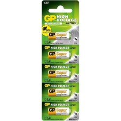 GP Confezione da 5 batterie alcaline 23A 12V
