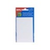 Apli Etiquetas Doble Frontal Blancas 34.0 x 67.0mm