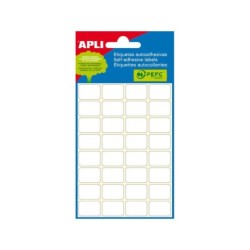 Etichette Apli bianche per minibag 8,0 x 20,0 mm 6 fogli