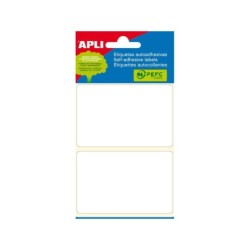 Etichette Apli bianche per mini buste 53,0 x 82,0 mm 6 fogli
