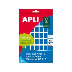 Apli Etiquetas 10 Azules 12 x 18mm 8 Hojas
