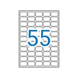Apli Etiquetas Blancas Removibles 36.8 x 23.8mm 100 Hojas