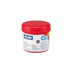 Bottiglia Tempera Milano 40ml - Asciugatura Rapida - Miscelabile - Colore Rosso Vermiglio 6pz 6pz