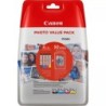 Canon CLI571XL Confezione da 4 cartucce d'inchiostro originali - 50 fogli di carta fotografica - 0332C005