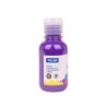 Bottiglia Tempera Milano 125ml - Tappo Dispenser - Asciugatura Rapida - Miscelabile - Colore Viola 3pz 3pz