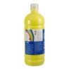 Bottiglia Tempera Milano 1000ml - Tappo Dispenser - Asciugatura Rapida - Miscelabile - Colore Giallo