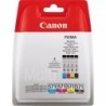 Confezione da 4 cartucce d'inchiostro originali Canon CLI571 - 0386C005